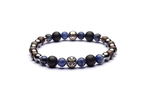 Bracciale Antracite Classic in Pietre dure C78 ITACA - C78 ITACA